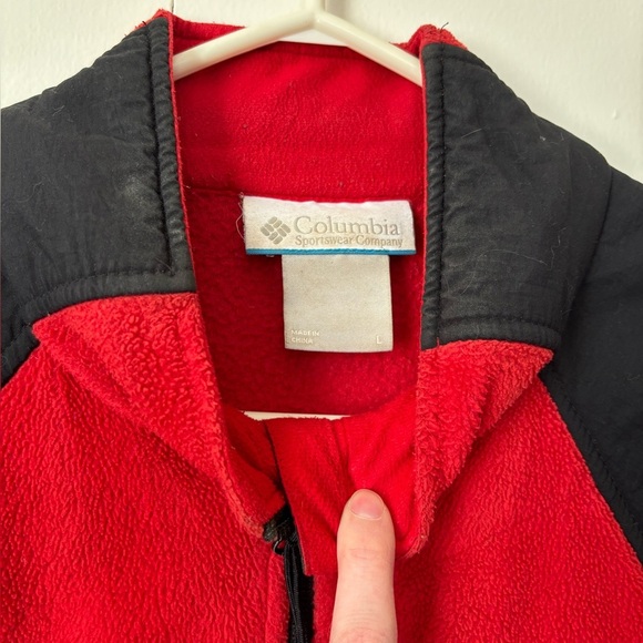 🎉4/30$🎉 Columbia Fleece Zip-Up Jacket – Size L ✨ - Picture 3 of 6
